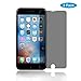 [2-Pack]iphone 7 Plus Screen Protector Privacy Anti-Spy ,Pasnow Premium 3D Touch Privacy Anti-Peep Tempered Glass Screen Protector Shield For iphone 7 Plus (Anti Privacy)(Black)