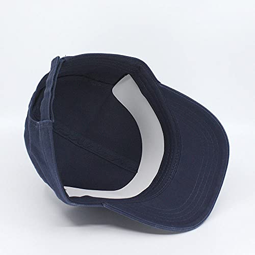 Image of The Vintage Year Heavy Stitching Washed Cotton Cadet Hat - Durable Military Baseball Cap for Men & Women, Outdoor Casual Wear