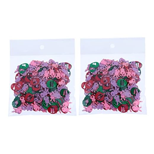 VALICLUD 2 Huevo De Conejo Espolvoreando Flores Confeti De Mesa De Fiesta De Pascua Toallitas De Huevo Decoración De Conejo Accesorios De Fiesta Comida No Tejido Bebé Regalo Sin Gluten