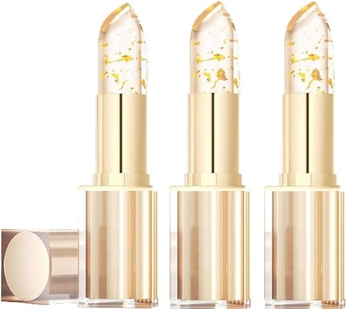 Colour Changing Lipstick�CPh Adjusting lipstick,Transfer Proof Colour Changing Lipstick,Hydration Lip Gloss for Women(3PC)