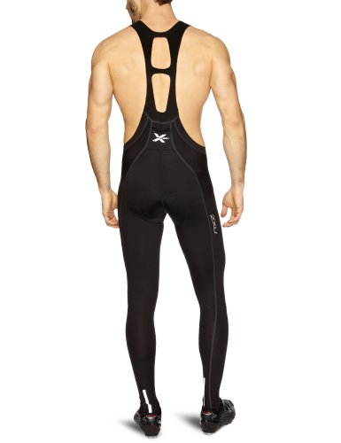 2XU Bermuda térmica masculina, preto/preto, 2GG