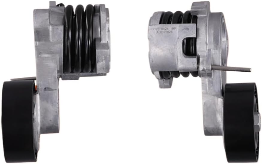 Drive Belt Tensioner Compatible with E60 E61 E63 E64 E83 523i 525i 528i 530i X3 N52B30A N52B25A Engines Replaces 11288624196 11287530314