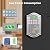 AkaGear Keyless Entry Door Lock with Keypad - Smart Deadbolt for Front Door with 2 Keys - Auto Lock - Easy Installation - DS10 Mini (Satin Nickel)