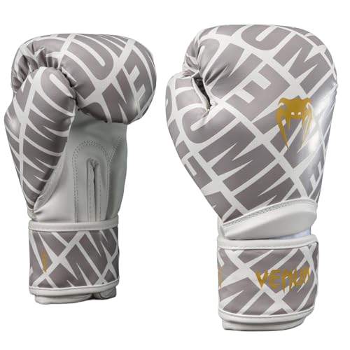 Image of Contender 1.5 XT 3D Boxing Gloves - White /Gold - 12-Ounce