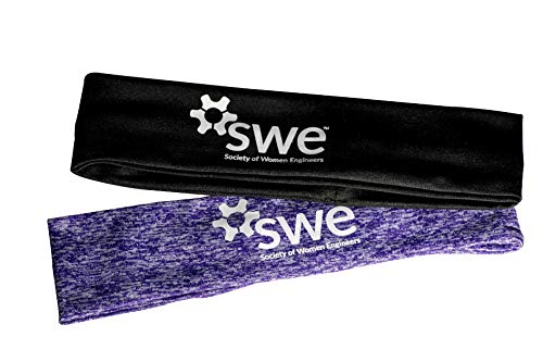SWE Headband in Purple and Black 2-pack SWE Headband in Purple and Black 2-pack
