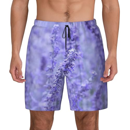 Maillot de bain violet homme pour les vacances d'été short de plage confortable