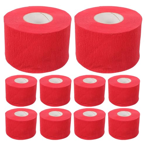 Papier col pour coupe de cheveux NUOBESTY jetable en rouleau de 10 pièces