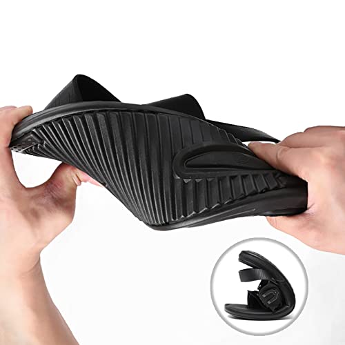 Sandales pour hommes d'été en cuir confortables et légères
