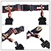 Yuyongshuai Flag Football Belts, Flag football kit, Children/teenagers/adults. (2, Black fire)
