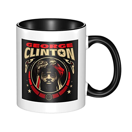 Ekocev George Clinton Funny Coffee Mug Novelty Travel Mug Holiday Gift For Mens And Womens #TOP8