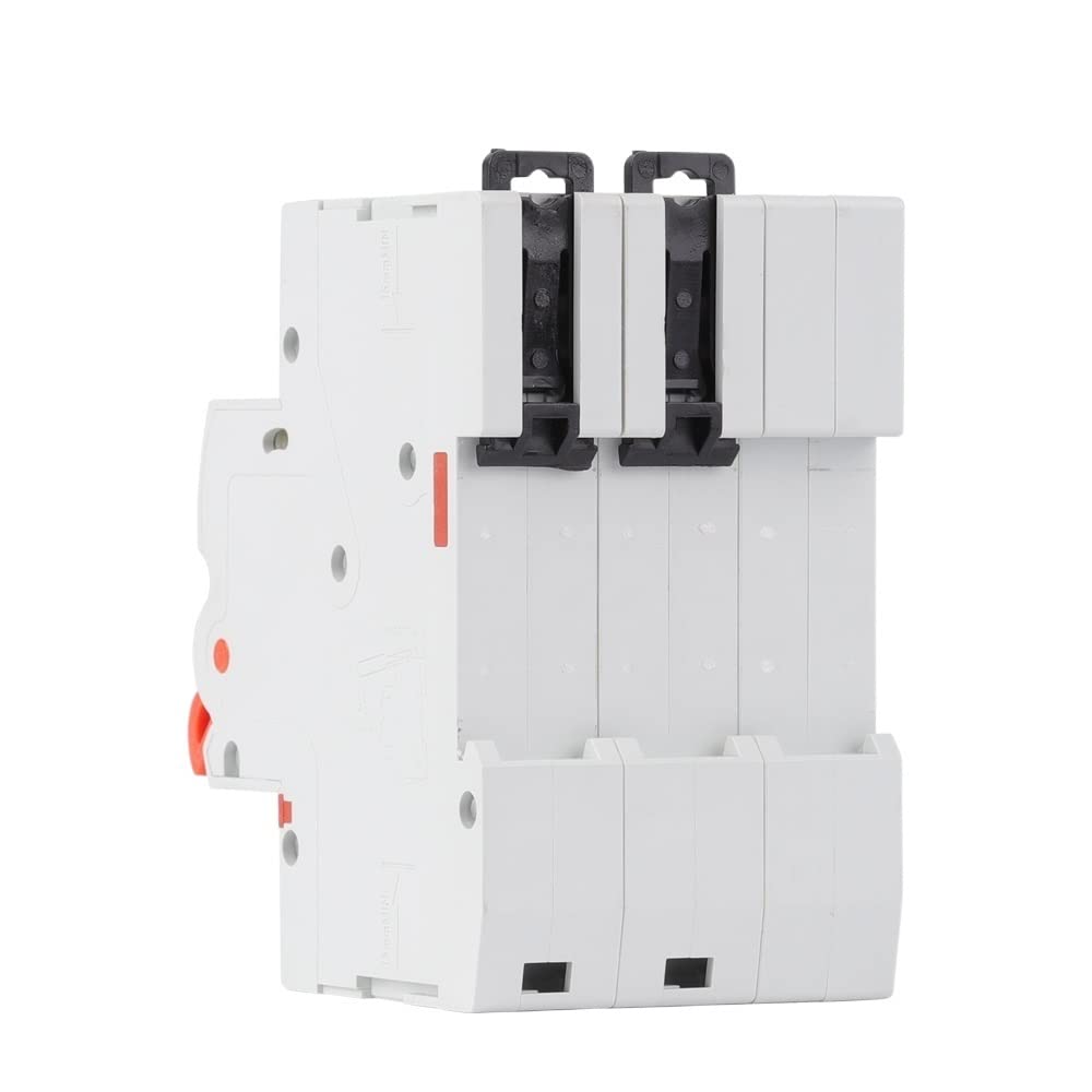 Interruttore Magnetotermico Differenziale Interruttore automatico del circuito della catenatore guida DIN 4P for la casa intelligente(100A)
