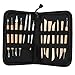 ULTNICE Set Strumento Scultura Utensili ceramiche Professionale per Scultura in Argilla con Custodia (14pcs)