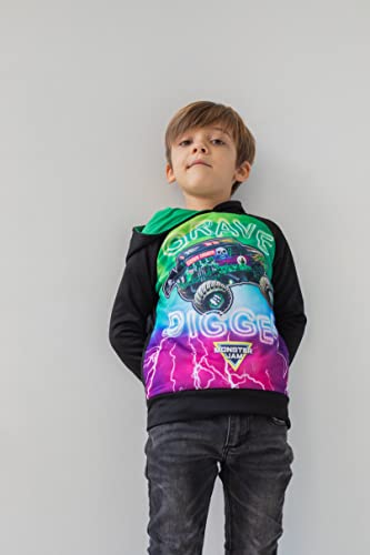 Image of Monster Jam Boys' Fleece Pullover Hoodie Toddler to Big Kid