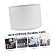 LABRIMP Small Lampshade Socket Chandelier Indoor Light for Office Lamp Stylish Drum Design Replacement Lighting Supply for Home Decor