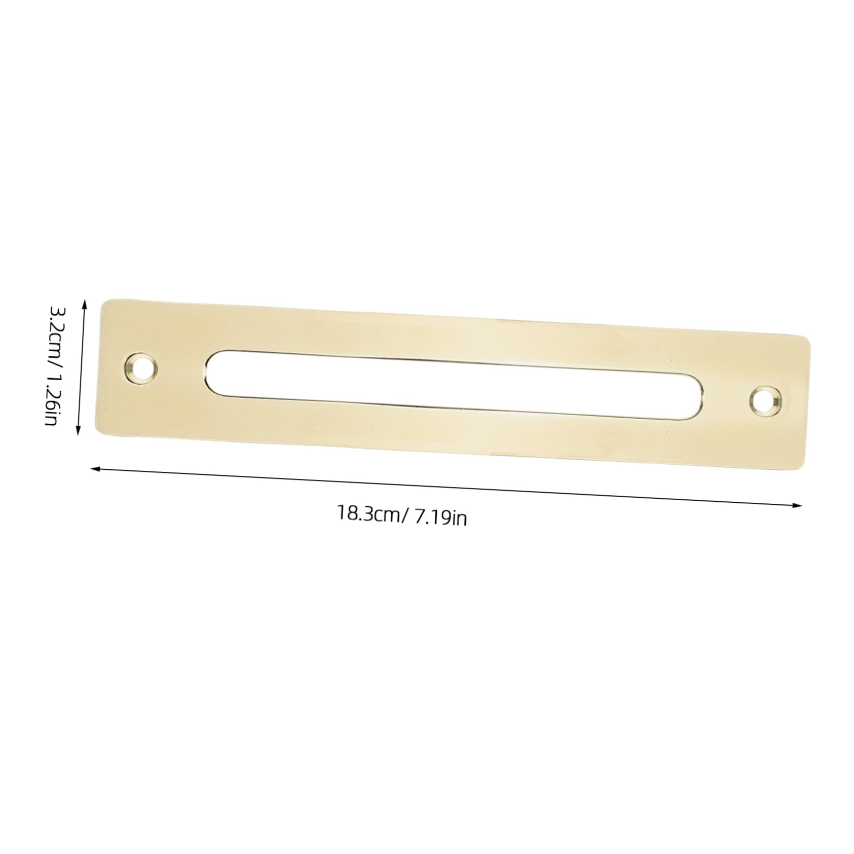 HEALLILY Sturdy Poker Table Token Entry for Game Machines Rectangle Slot for Coins Home Bar Arcade