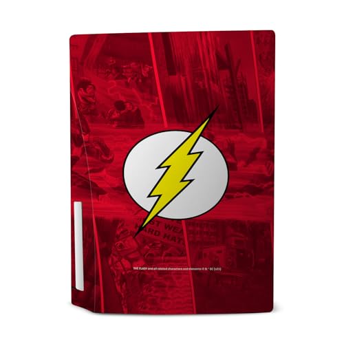 Peau de jeu PS5 vinyle autocollant The Flash DC Comics pour console avec lecteur
