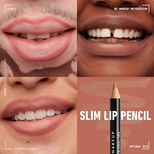 Image of Nyx Professional Makeup Slim Lip Pencil, Natural, 1g