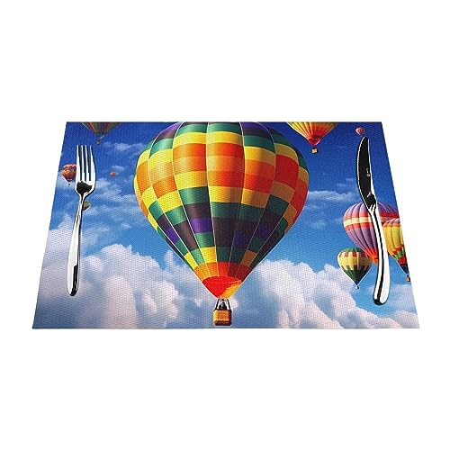 Sets de table montgolfière pour protéger et décorer la table au quotidien - 3