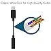 CHARGEWORX Headphone Adapter MFi Certified Lightning to 3.5 mm Audio Connector for Apple iPhone12 Mini 12 Pro Max 11 Pro Max X XR XS, iPhone 7 7P 8 8P (Black)