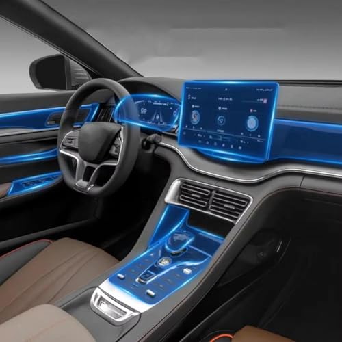 Film BYD Song Plus protection console anti-rayures transparente