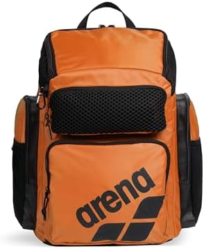 ARENA Mochila One Go para nadadores, atletas, esportes, academia, academia, mochila multiesportiva, tamanho grande, equipamento de treinamento, bolsa de natação para homens e mulheres, 45 litros