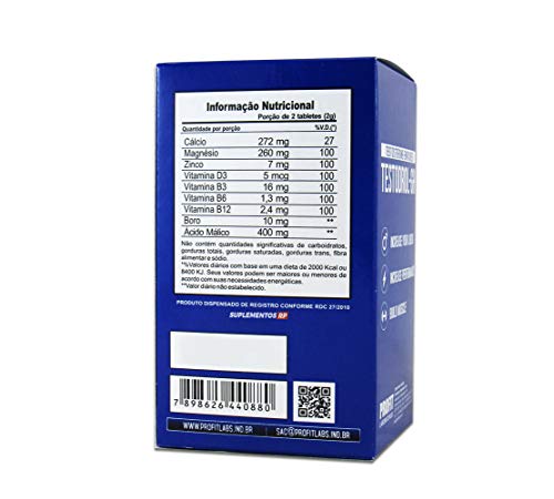 Pré Hormonal Testodrol Gh - 60 Tabs Original - Profit Labs