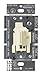 Lutron AB-S6AM-AL Abella Single Pole/Multi-location Electronic Switch, Almond