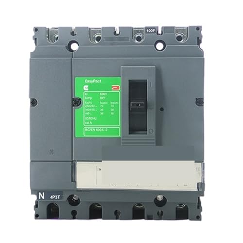 Disjoncteur boîtier moulé protégeant les circuits triphasés CVS250F 200A TM200D