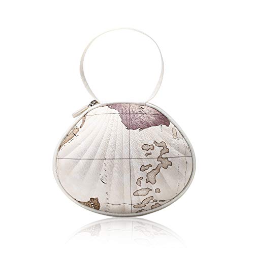 Braiou — Estojo rígido para viagem para sutiãs de silicone [Taça A-C] Premium Nubra Organizer Lingerie Portátil Bolsa de armazenamento de roupa íntima, Map