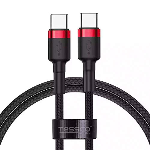 Image of 3 idea Imagine Create Print Tessco GU-341 1.5 M PD2.0 Type C to Type C cable C-Type