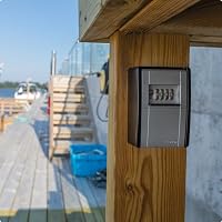 ABUS KeyGarage 787 - Schlüsselbox zur Wandmontage - für Schlüssel oder kleine Wertgegenstände - 46331 - Schwarz-Silber – Ansicht 5