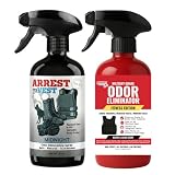 Arrest My Vest Odor Eliminator Spray Bundle, Original & Fitness, 16 oz