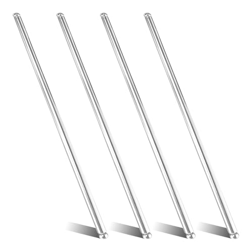 4 Pack 32-411-04-S Engine Valve Push Rod for Kohler EZ,