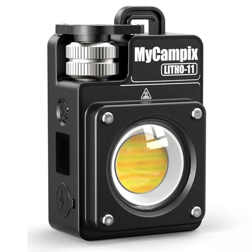 MyCampix Portable Camping Light, 3500LM Adjustable LED Camping Lantern Rechargeable with 2.5-15H...