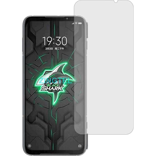 Image of Embed HD-Clear Screen Guard for Xiaomi Black Shark 3 - Harder or Durable Plastic & More Impact-Resistant Than Glass, with Free Installation Kit