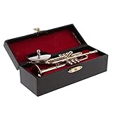 Modelo de Clarine de cobre en miniatura 1/6 con caja de almacenaje