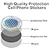 8 Pieces of Cell Phone Protection Neutralizers Stickers, Blockers Equipment Stickers for All Phones Tablets Laptops Computer WiFi All Devices Flower of Life-Silvery