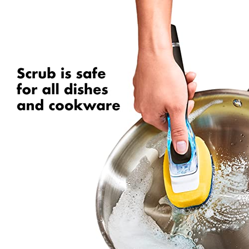 OXO Good Grips Soap Dispensing Dish Scrub - image 3
