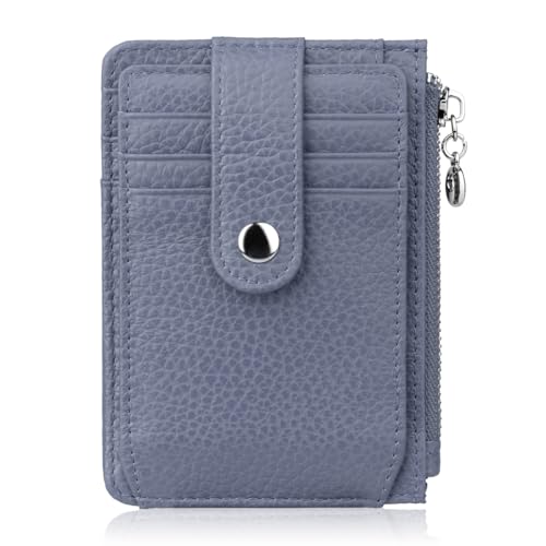 AirZyx Kreditkartenetui Aus Leder - 20 Karten Fassungsvermögen Minimalistisches Design