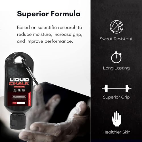 Tiza líquida de magnesia de 50 ml para evitar el sudor en manos de competidores y atletas 5