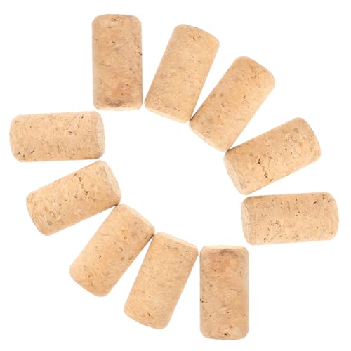 Luxshiny 20pcs Reusable Wine Bottle Corks Synthetic Stoppers for Wine Preservation Fits Bottles