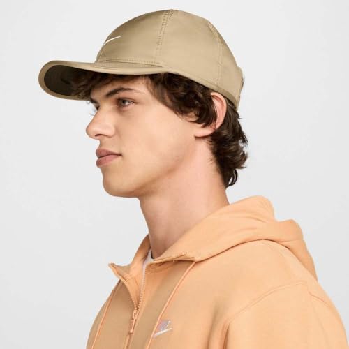 Nike Unisex Hat Cap, Parachute Beige/Metallic Silver, M 3