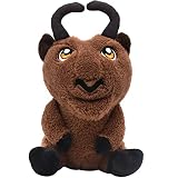 【Tamaño Apropiado】 El muñeco de peluche Cabra mide 23 cm de alto y se puede transportar. Cualquiera que vea el muñeco de peluche de Cabra se sentirá lindo.