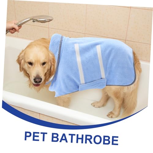 Balacoo 1 szt. Pet Pet Pet Pet Pet Chłonny ręcznik dla szczeniaków, przenośny szlafrok kąpielowy