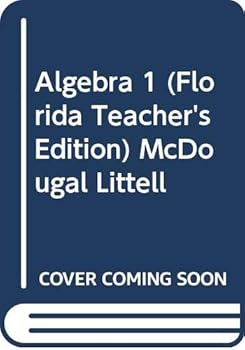 Hardcover Algebra 1 (Florida Teacher's Edition) McDougal Littell Book