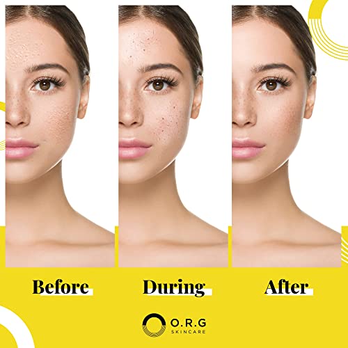 ORG Peel Off Face Cleanser for Gentle Exfoliation and Glowing Skin - Korean Sensitive Skincare - Pore Minimizer Brightening Agent Cruelty Free Natural Formula 2oz - Image 8