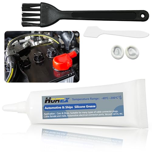 Image of Automotive Dielectric Grease 20g Electrical Terminal Silicone Lubricant Tube Battery Connector Protect Component Waterproof Anti Corrosion for Marine Car Wire Connect Plugs Ports Vacuum 0.7oz