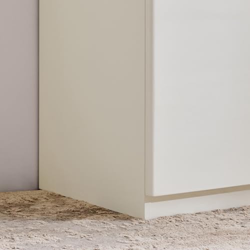 Image of Home Centre | Senorita Sideboard | Storage Cabinet for Home | Engineered Wood | Cream | 1 Year Warranty