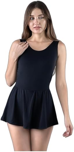 RZLECORT Sports WEAR ONE Piece Swim WEAR Swimming Costume for Women