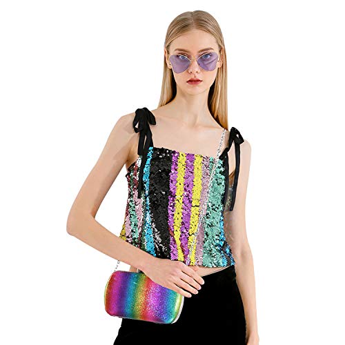 Magibag-Women-Rainbow-Crossbody-Chain-Bag-Wallet-for-Wedding-Evening-Party-Clutch-Purse-Handbag
